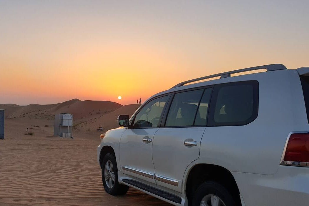 Dubai: Morning Desert Safari in High Red Dunes + Sandboarding - Photo 1 of 3